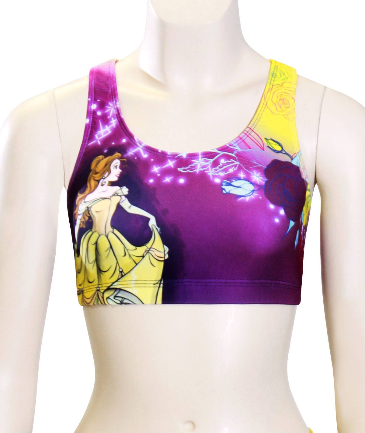 GK All Star Beauty and the Beast Cheer Crop Top