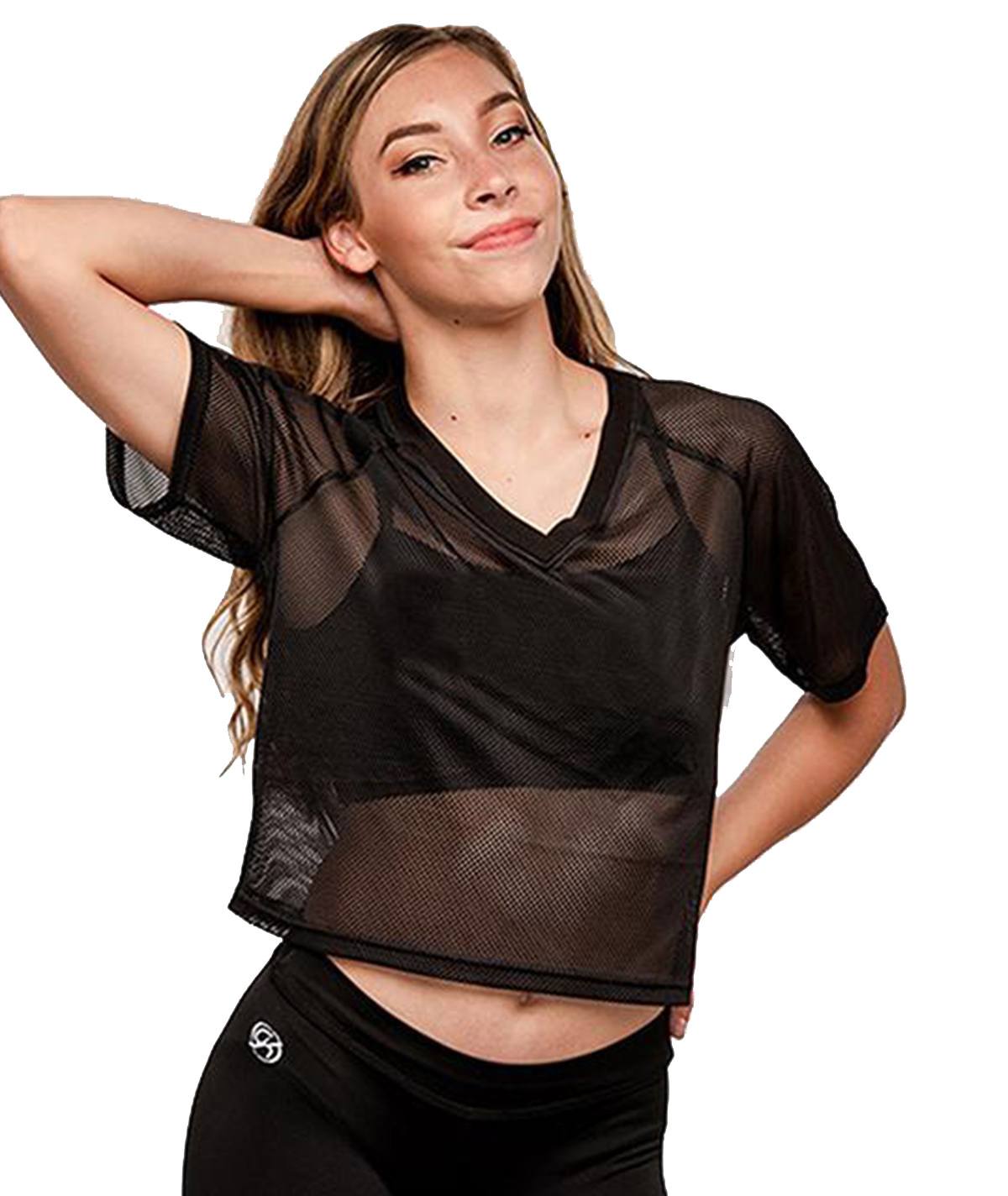 GK All Star Streetwear Cropped Out! Mesh Jersey