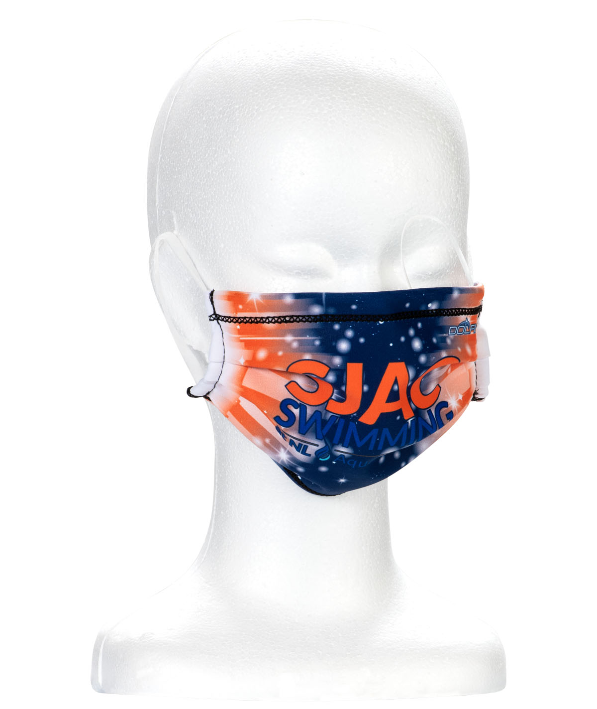 New Fit! Customizable Pleated Sublimated Face Mask