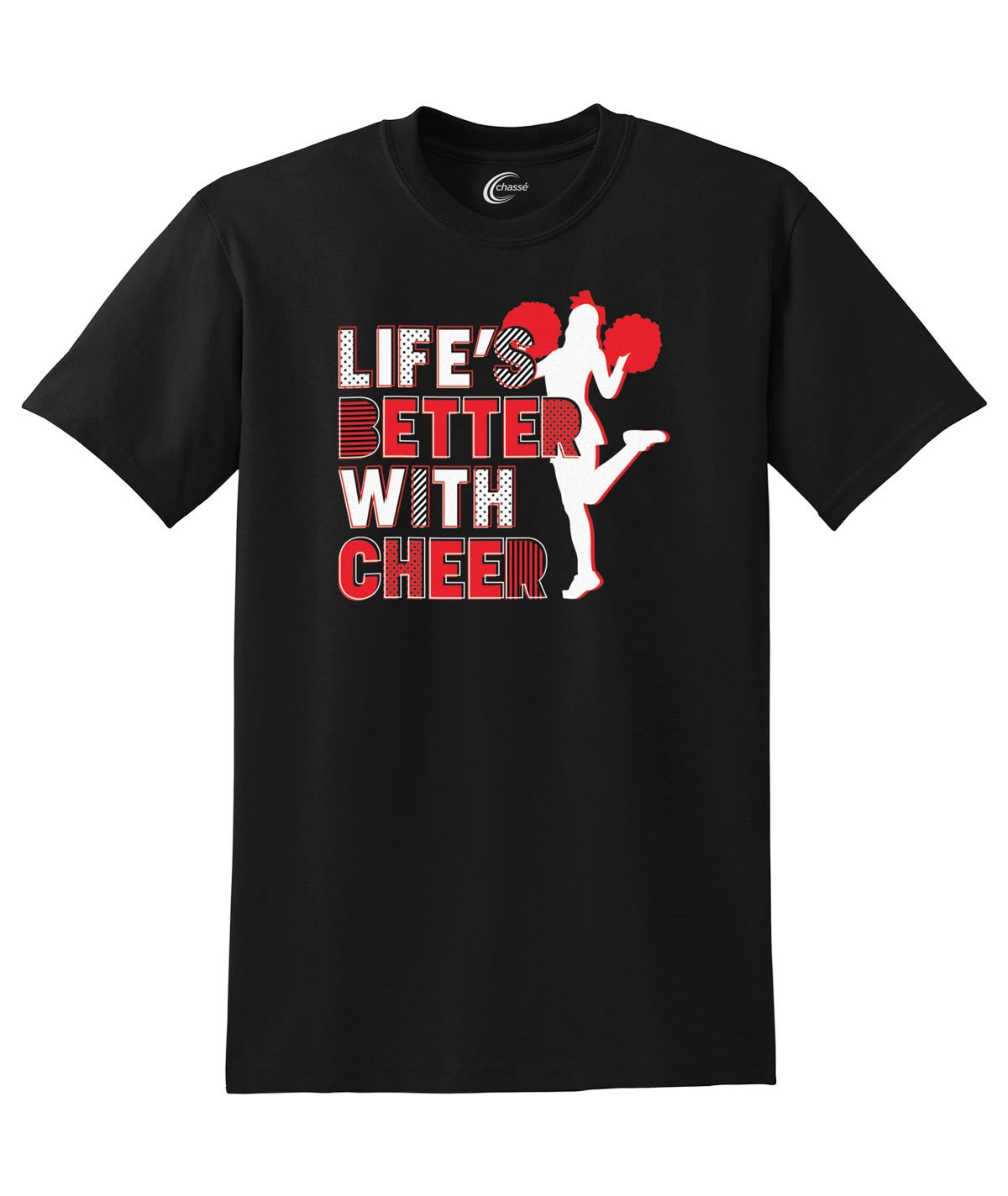 Chasse Life's Better with Cheer Tee