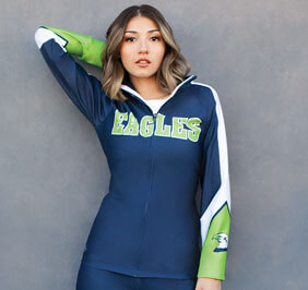 Fitted Sublimated Warmup Jacket
