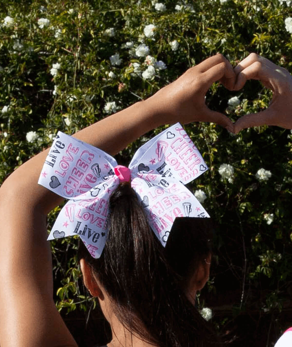 Chasse Live Love Cheer Hair Bow
