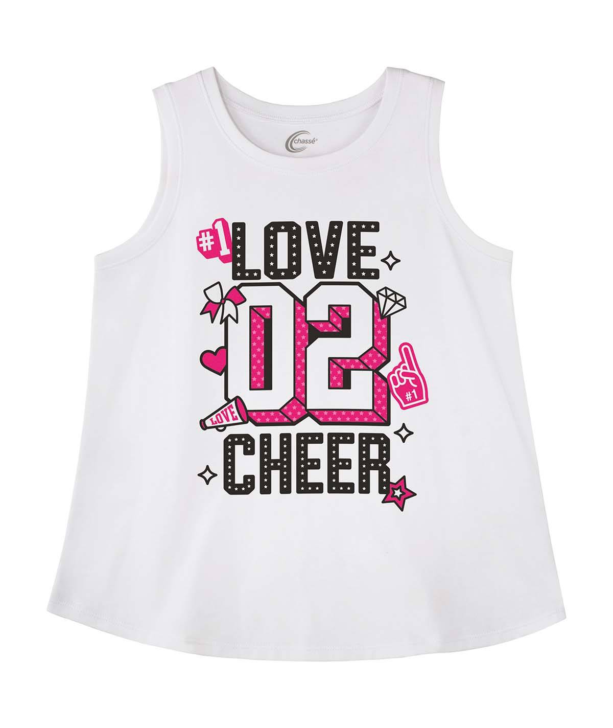 Chasse Love To Cheer Tank