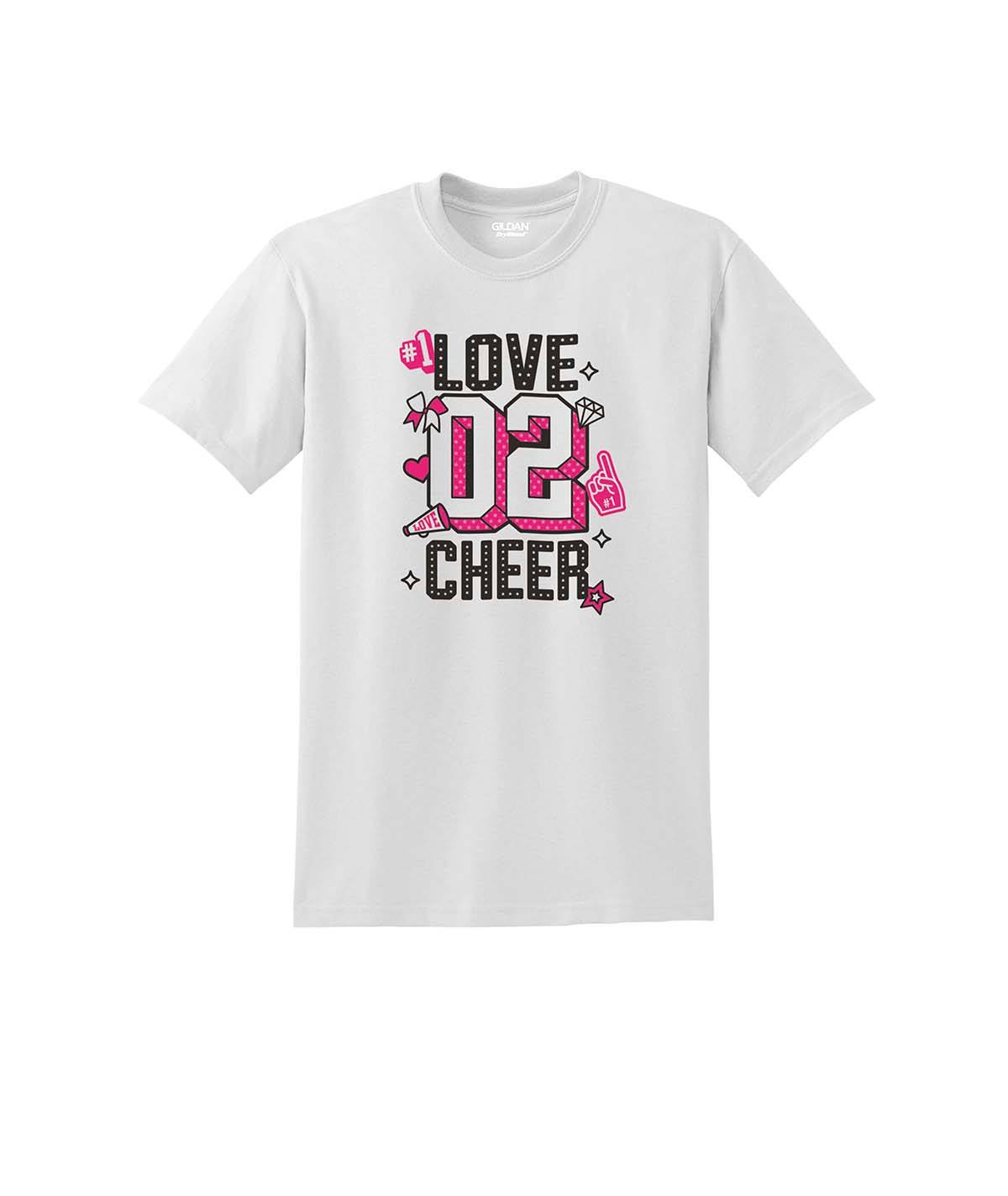 Chasse Love To Cheer Tee