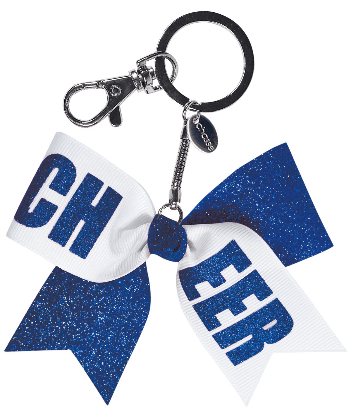 Chasse Mini Cheer Bow Keychain