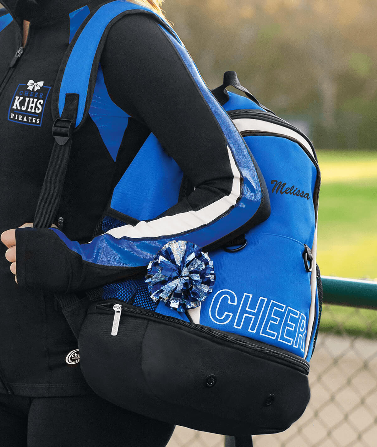cheer bags with shoe compartment