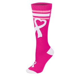 Chasse Cheer for the Cause Ribbon Knee High Sock